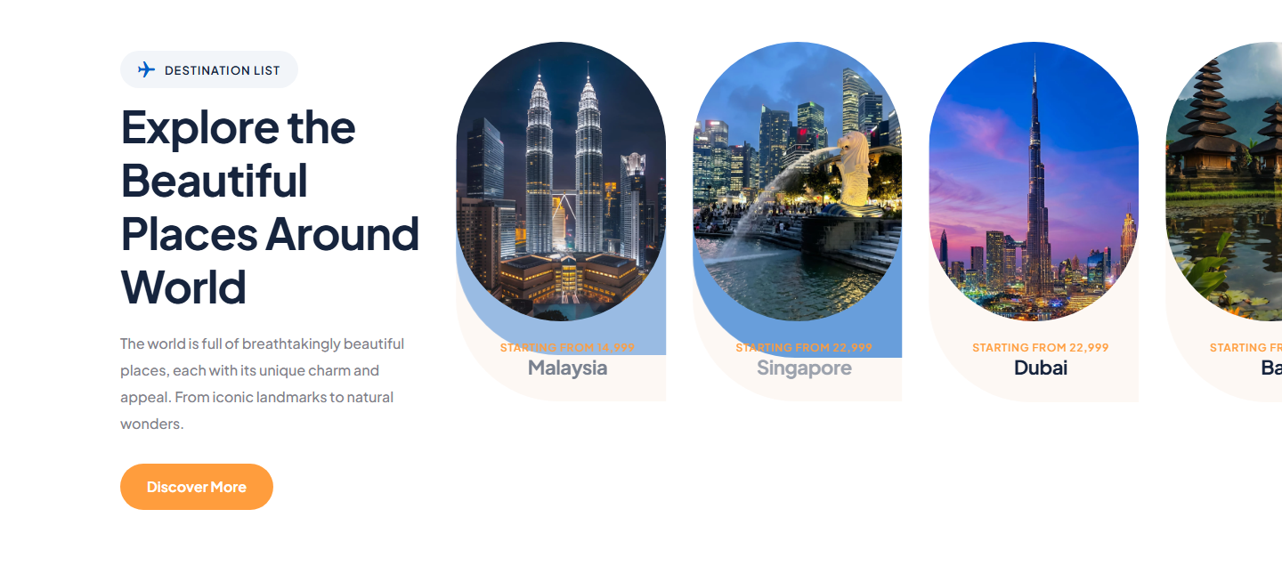 Website designed by RK Techno Solutions for Travel Boss Tours — Travel & Tourism